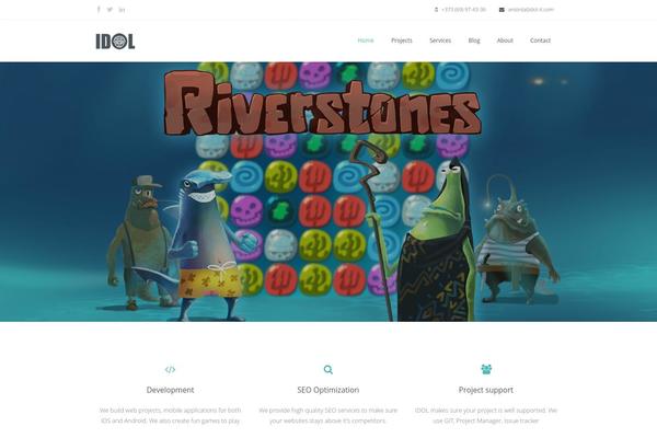 Avian theme site design template sample