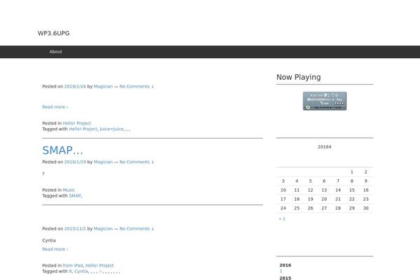 Responsive Mobile theme site design template sample