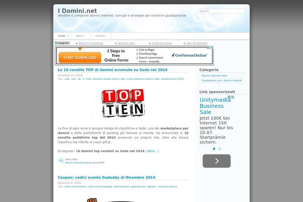 idomini.net site used Azul