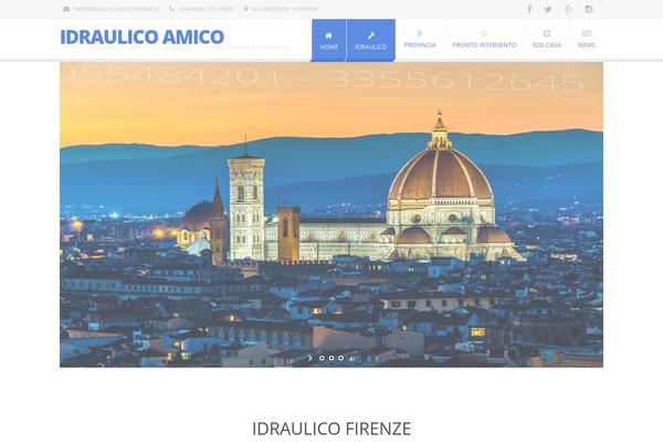 Exception theme site design template sample