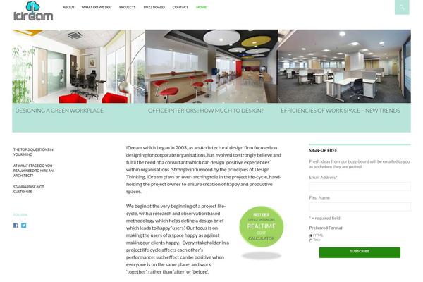 Ridizain theme site design template sample