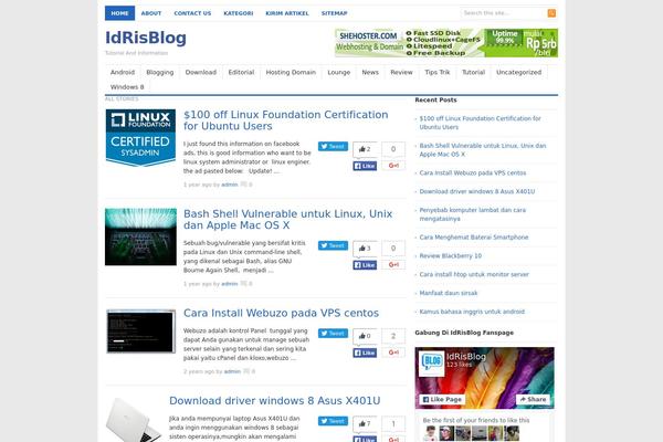 Freshlife theme site design template sample