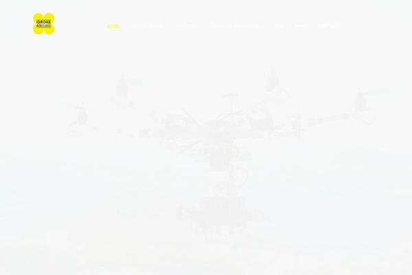 Drone theme site design template sample
