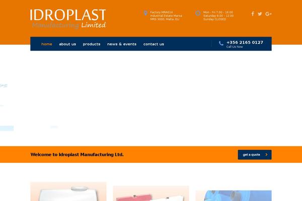 idroplastmalta.com site used Idroplast