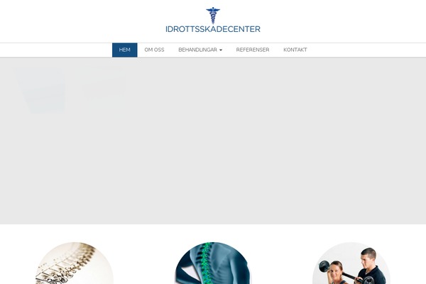 idrottsskadecenter.com site used Isc