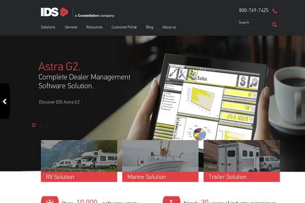 Ids theme site design template sample