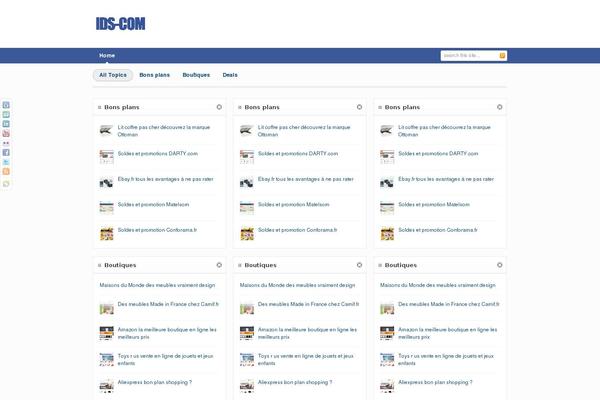 Maxwell theme site design template sample
