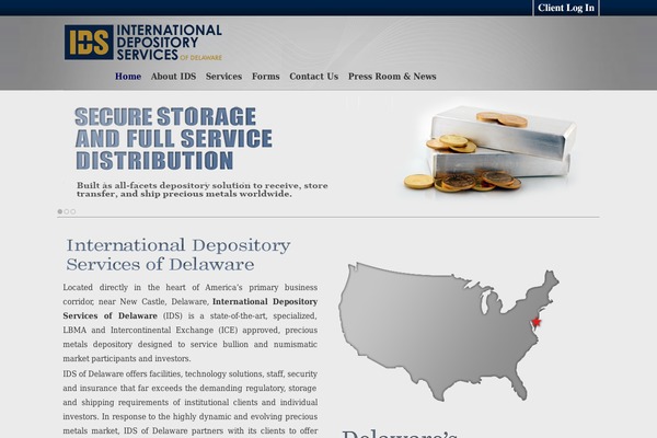Ids theme site design template sample