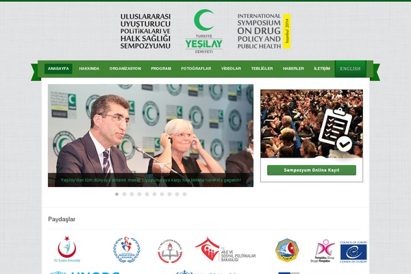 Campaign theme site design template sample