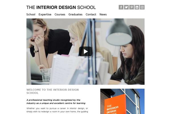 Ids theme site design template sample