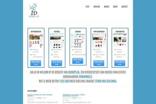 Purity theme site design template sample