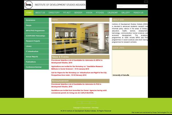 idsk.edu.in site used Livenews