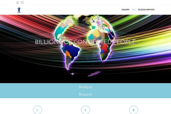 Ares theme site design template sample