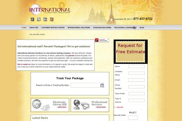 Twenty Thirteen theme site design template sample