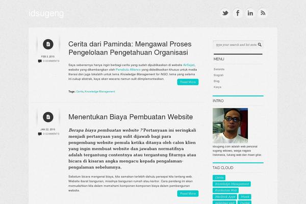 idsugeng.com site used Shortnotes