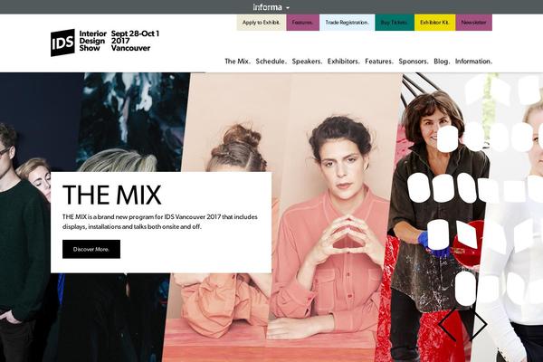Interior theme site design template sample