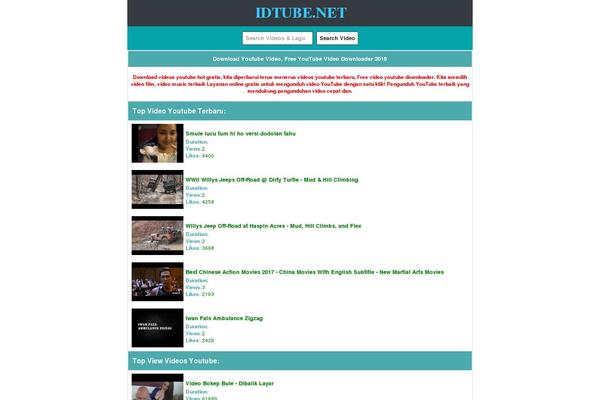 News theme site design template sample