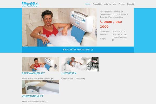 idumo-badewannenlift.de site used Idumo