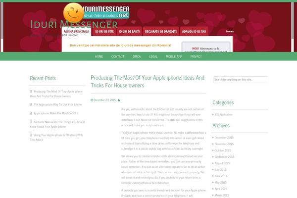 Reizend theme site design template sample
