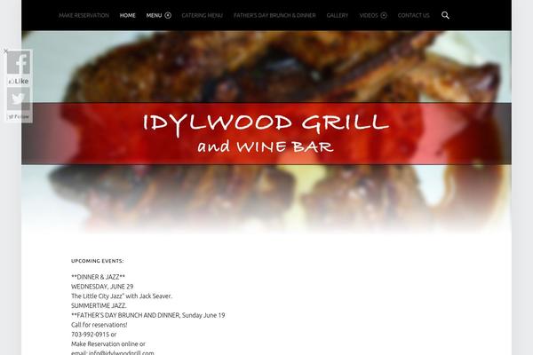 Auberge theme site design template sample