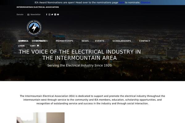Framework theme site design template sample