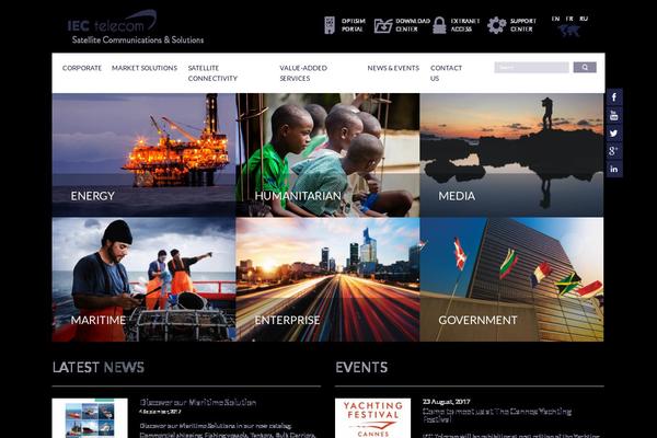 iec-telecom.com site used Bbtheme