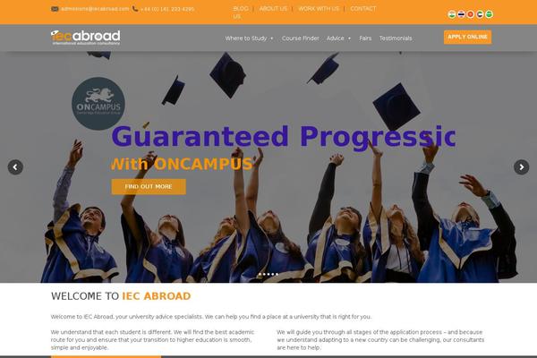 iec theme websites examples