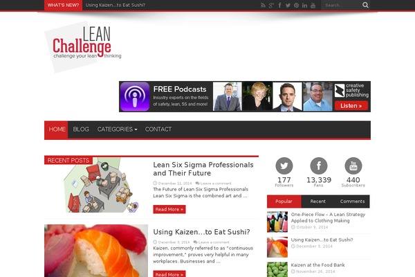 Jarida theme site design template sample