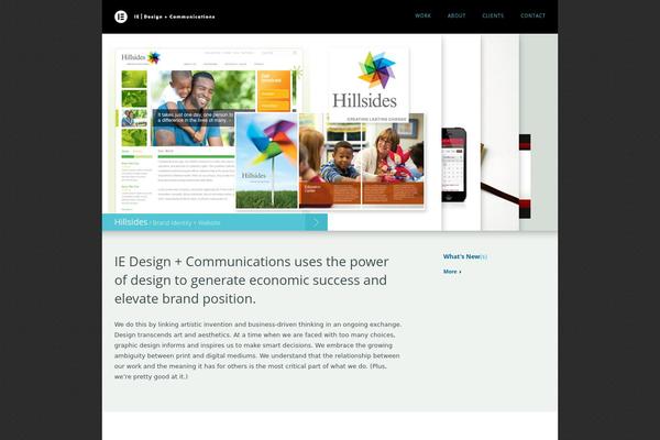 iedesign theme websites examples