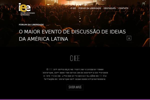 Bones theme site design template sample