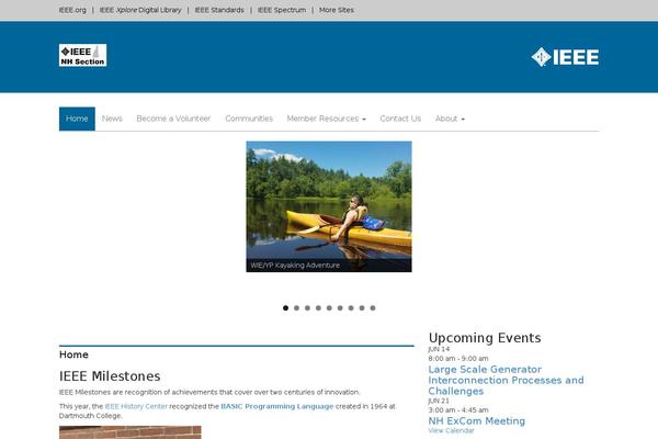 Site using The Events Calendar plugin