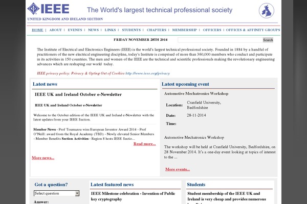 ieee-ukri.org site used Newtheme