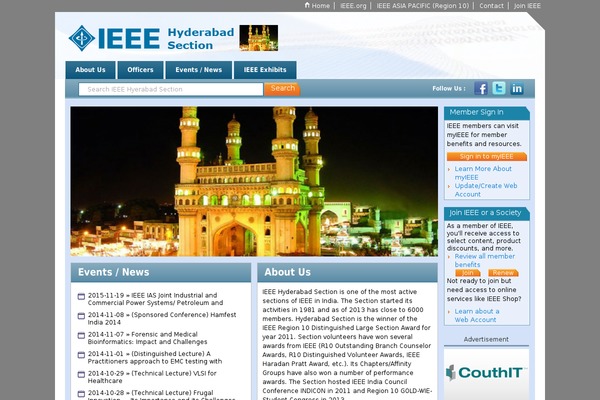 Site using WP News and Scrolling Widgets plugin