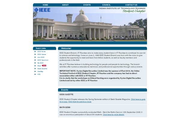 ieeeiitr.com site used Colouredlines