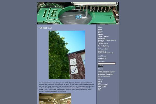 ieembroidery.com site used Movement