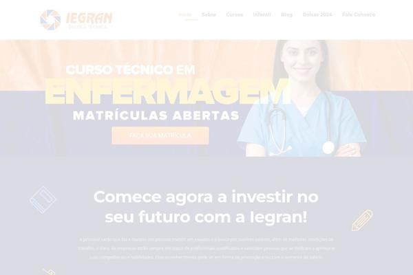 Edukul theme site design template sample