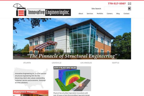 Enterprise Pro theme site design template sample