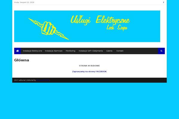 Forestly theme site design template sample