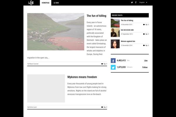 iene.com site used Rigel