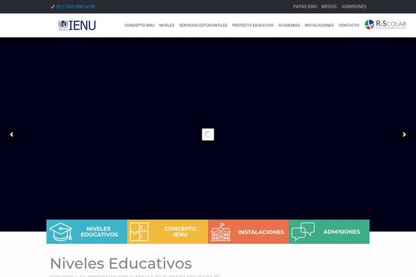 Site using WP Font Awesome plugin