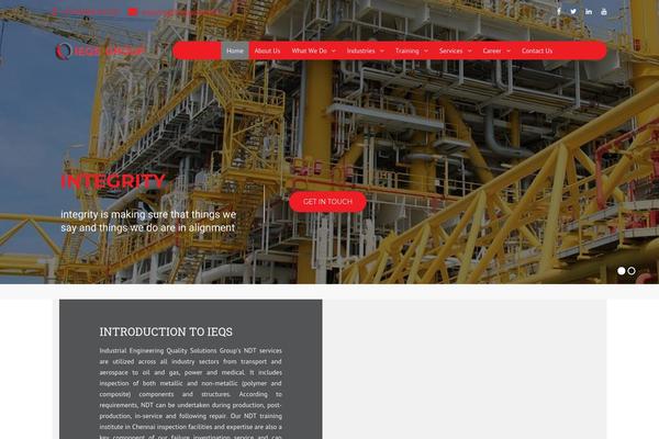 Site using Wp-floating-menu plugin