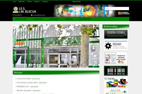 Universe theme site design template sample
