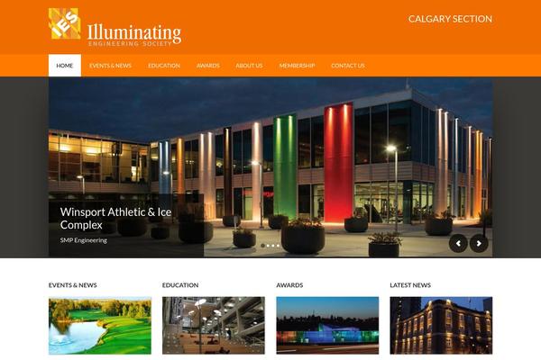 Outreach Pro theme site design template sample