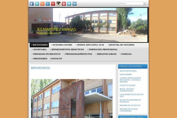 Twenty Thirteen theme site design template sample