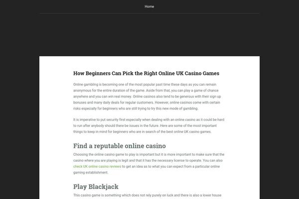 Padhang theme site design template sample