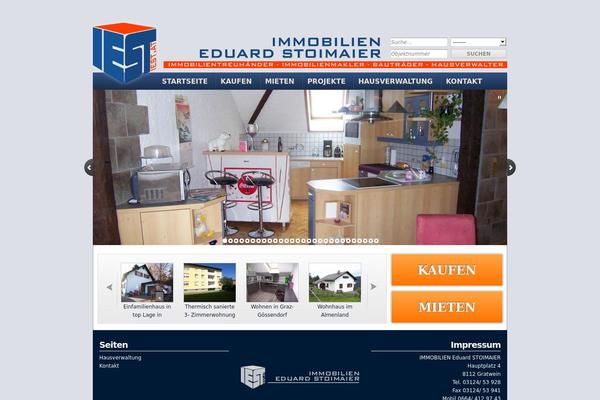 Realtorpress theme site design template sample