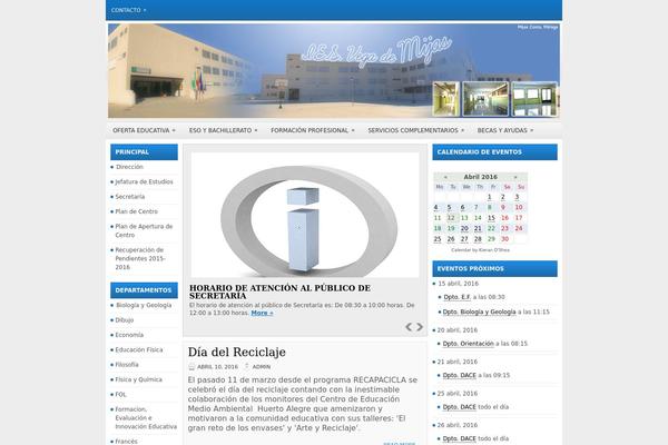 iesvegademijas.es site used Sonic