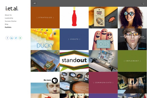 Ink theme site design template sample