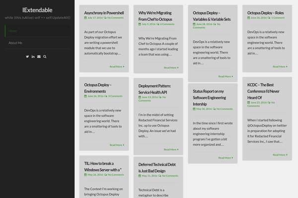 Annina theme site design template sample