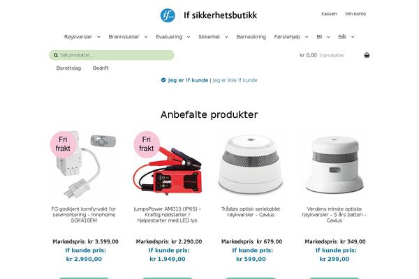 Site using Storefront Footer Bar plugin